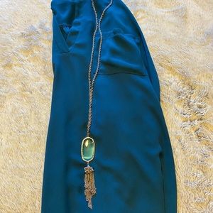 Kendra Scott Rayne Stone Tassel Pendant Necklace